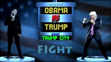 Trump Vs Obama 2k17 plakat