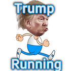 Trump Running Man أيقونة