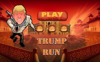 super Trump run poster