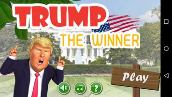 Trump The Winner الملصق