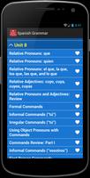 Spainish Grammar and Test  Pro تصوير الشاشة 1