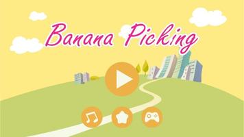 Banana Picking HD Free Poster