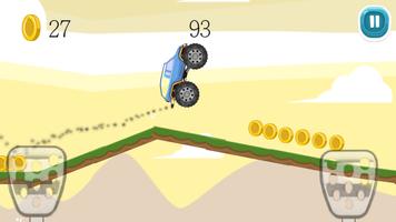 Hill Climb Monster Truck Racing Affiche