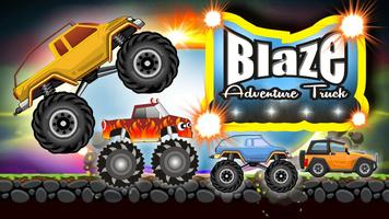 Blaze Adventure Truck Poster