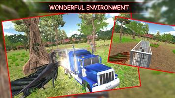 Dino Truck Transport : Angry Dinosaur  Capture скриншот 3
