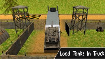 Army Truck Tank Transporter - Truck Simulator 18 capture d'écran 2