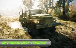 Offroad Trucker : Muddy Tracks Cargo Transport 3D screenshot 2