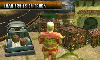 برنامه‌نما Truck Hill Transporter Fruits عکس از صفحه