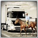 Crazy Pet Horse Truck Drive APK