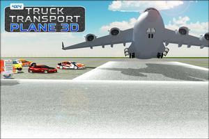 4x4 Truck Transport Plane 3D imagem de tela 2