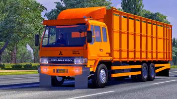 Truck Simulator Indonesia poster