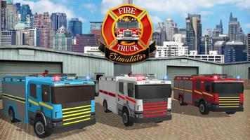 Fire Truck Simulator: Emergency Rescue Code 3D poster