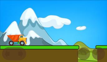 Truck Construction Hill Climb captura de pantalla 2