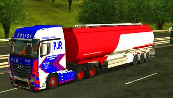 Truk Tangki Simulator โปสเตอร์