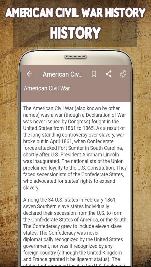 American Civil War History For Android Apk Download - fort sumter 1862 roblox