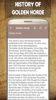Golden Horde History 海报