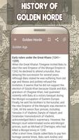 Golden Horde History 截图 1