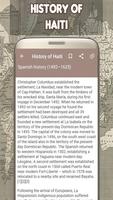 Haiti History スクリーンショット 1