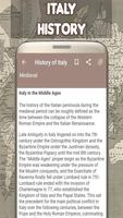 History of Italy 海報