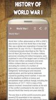 World War I History Plakat