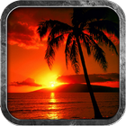 Beautiful Sunset Wallpaper HD icône