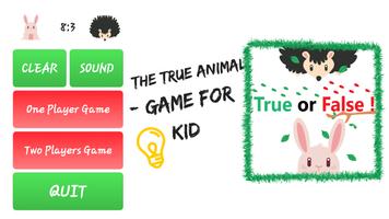 The True Animal  - Kids Game poster