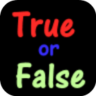 True or False math game Zeichen