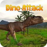 Атака Дино: динозавр игры иконка