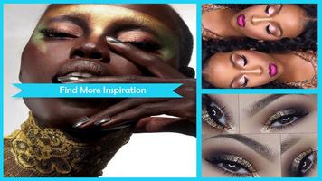 Evening Makeup Dark Skin capture d'écran 1