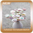 Fabulous Styrofoam Button Flower Bouquet icon