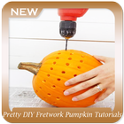 Pretty DIY Fretwork Pumpkin Tutorials 아이콘