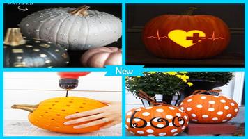 Pretty DIY Fretwork Pumpkin Tutorials پوسٹر