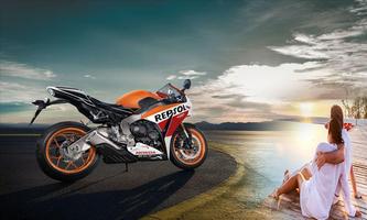 Racing Bike Photo Frame 截图 2