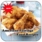 American main course recipes icône
