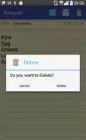 Notepad ภาพหน้าจอ 3