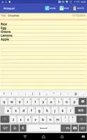 Notepad ภาพหน้าจอ 7