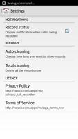 Simple Call Recorder Android captura de pantalla 2