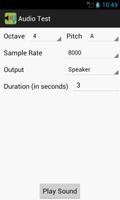 Audio Test постер