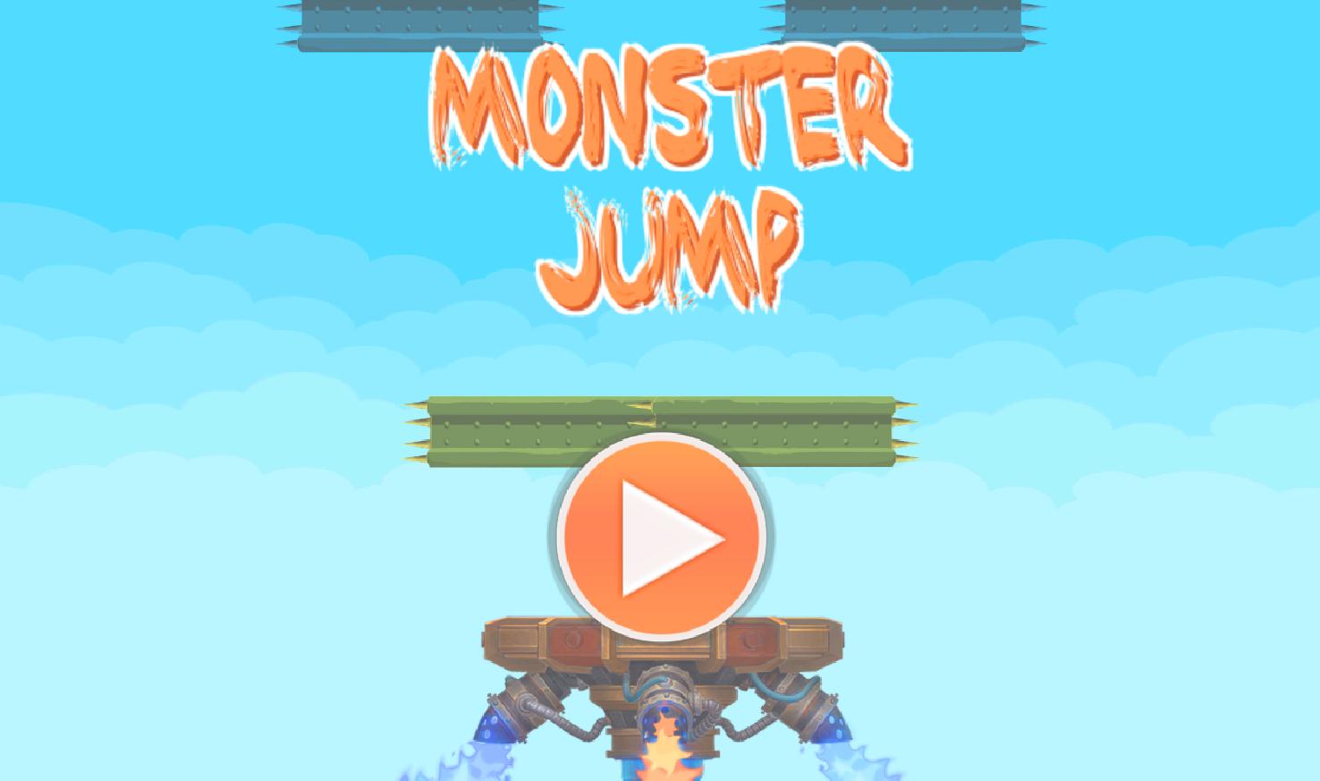 Игра прыгать от монстров мультиплеер. Jump монстры игра над лавой.