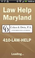Law Help Maryland Affiche