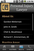 Personal Injury Lawyer syot layar 2