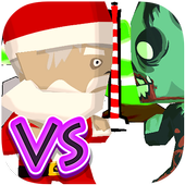 Santa vs Zombies Fight War 3D icon