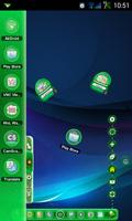 TSF Shell Theme Green Light HD تصوير الشاشة 2