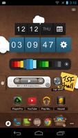 TSF CubeClock Widget Affiche