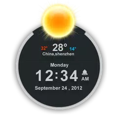 TSF Clock Widget APK Herunterladen