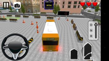 Bus Parking 3D تصوير الشاشة 1