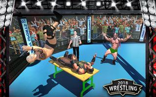 World Wrestling Revolution Mania Fighting Games 3D screenshot 1