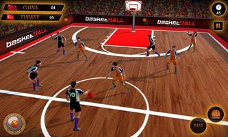 Fanatieke Star Basketbal Mania: Real Dunk Master screenshot 2