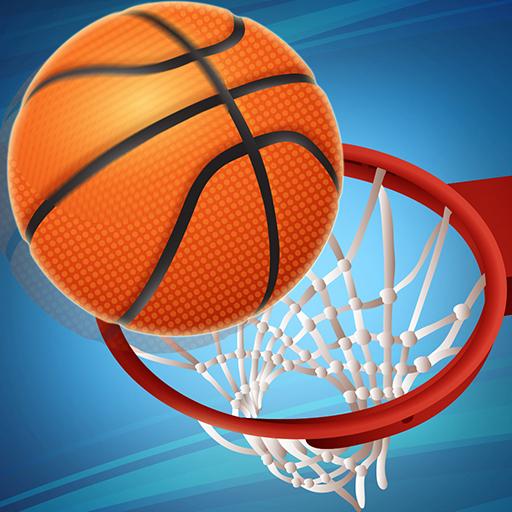 Flick Basketball Estrelas Mania: Dunk Hit Manager