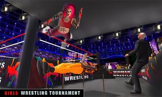 Filles Wrestling Revolution Etoiles: Women Fightin Affiche